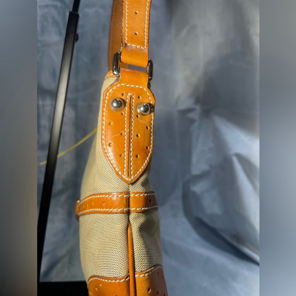 Gucci Tricolor Canvas GG Reins Hobo Luxury ,Old Money ,Minimalist Shoulder Bag - Picture 3 of 13